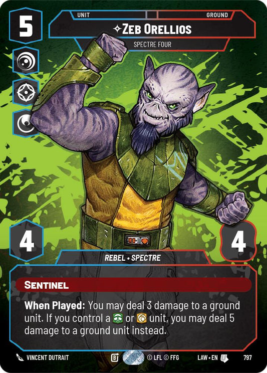 Zeb Orellios - Spectre Four (Prestige) [LAW - 797]