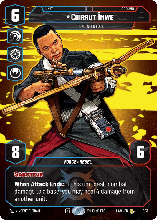 Chirrut Imwe - I Don't Need Luck (Prestige) [LAW - 803]