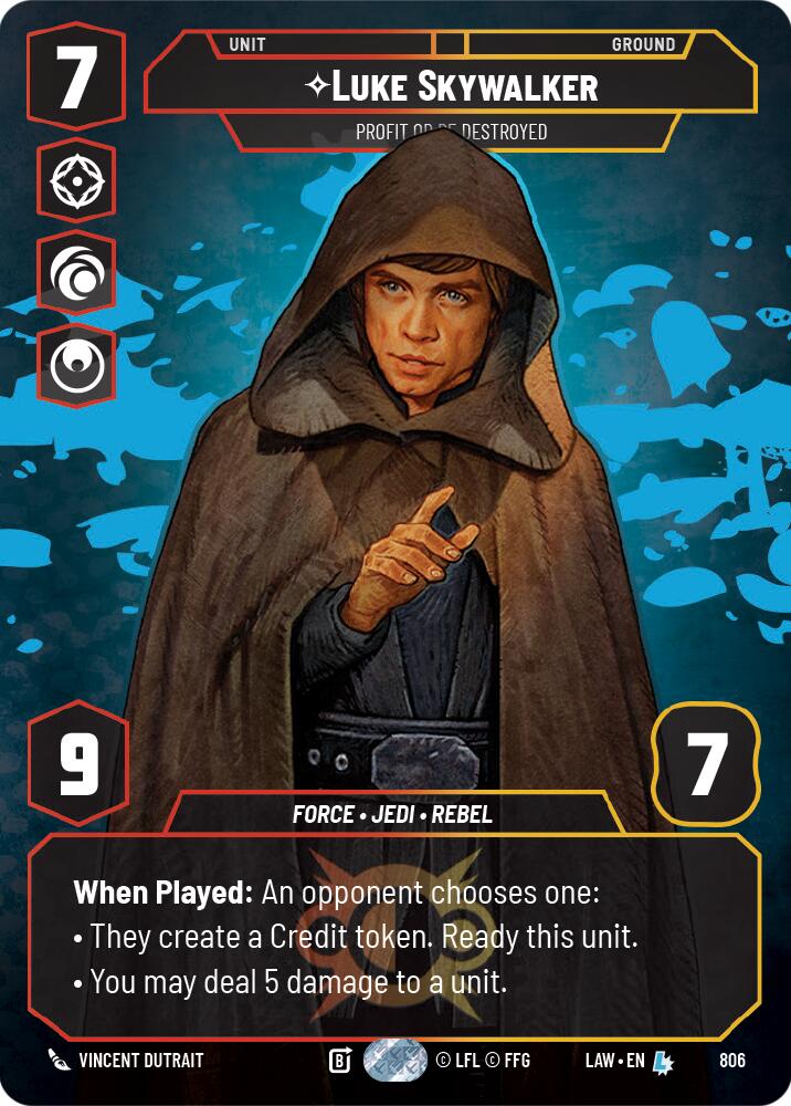 Luke Skywalker - Profit or Be Destroyed (Prestige) [LAW - 806]