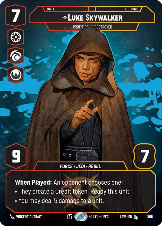 Luke Skywalker - Profit or Be Destroyed (Prestige) [LAW - 806]