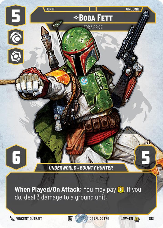 Boba Fett - For a Price (Prestige) [LAW - 813]