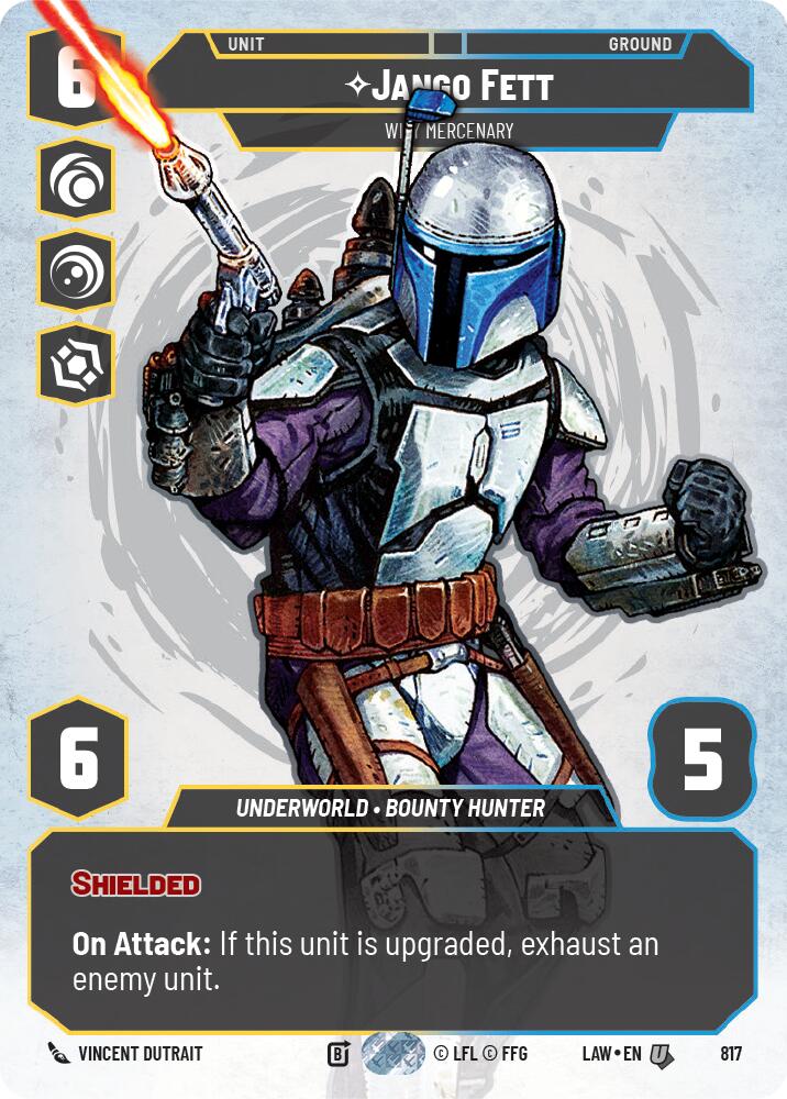 Jango Fett - Wily Mercenary (Prestige) [LAW - 817]