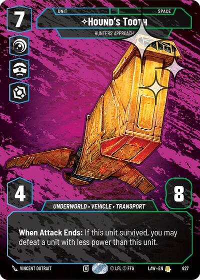 Hound's Tooth - Hunters' Approach (Prestige Foil) [LAW - 827]