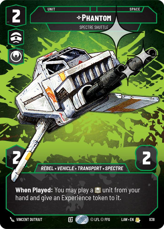 Phantom - Spectre Shuttle (Prestige Foil) [LAW - 838]
