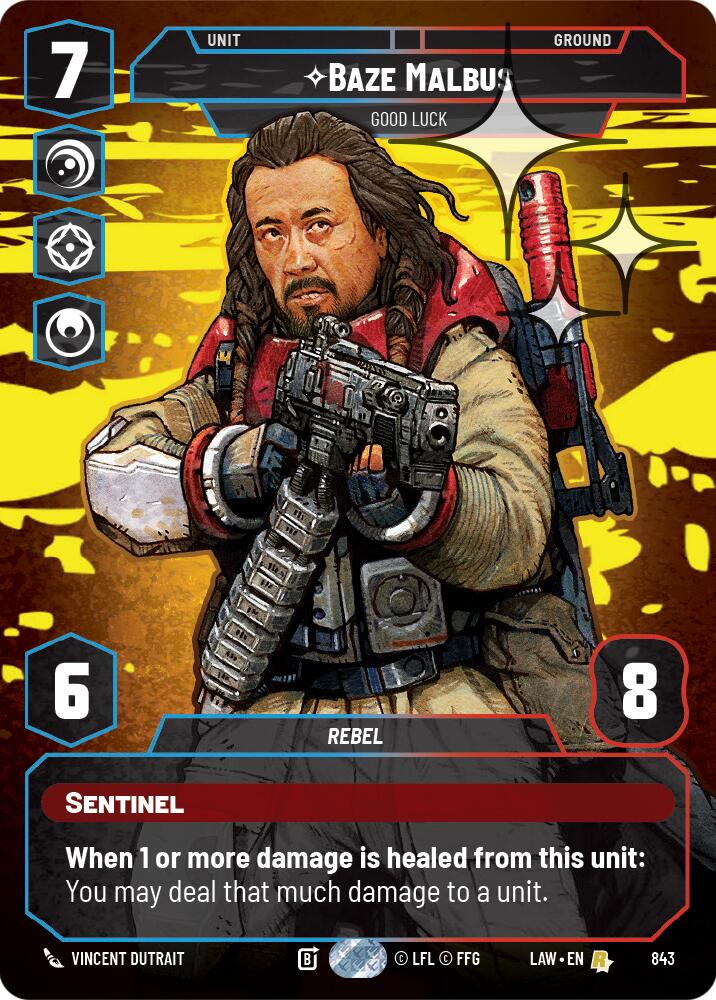 Baze Malbus - Good Luck (Prestige Foil) [LAW - 843]