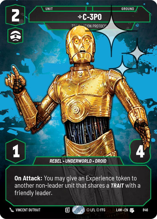 C-3PO - Translation Protocol (Prestige Foil) [LAW - 846]