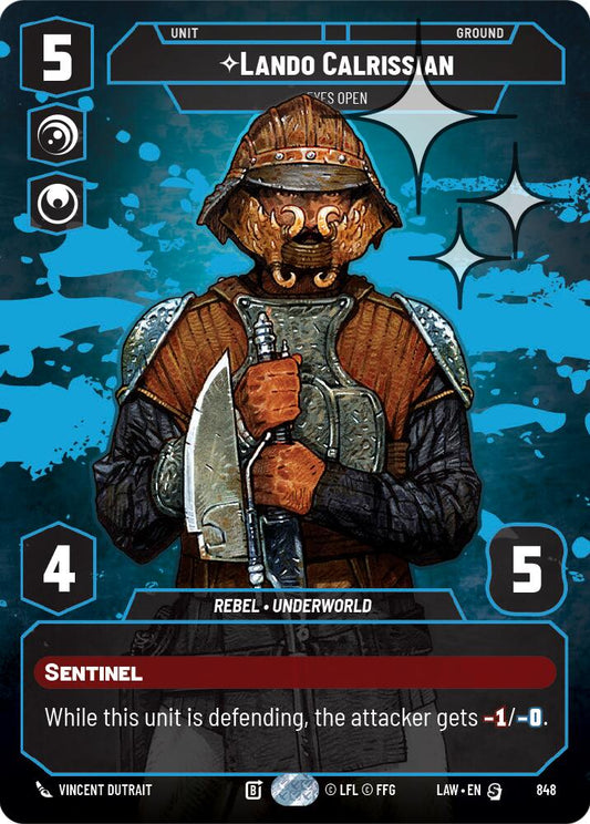 Lando Calrissian - Eyes Open (Prestige Foil) [LAW - 848]