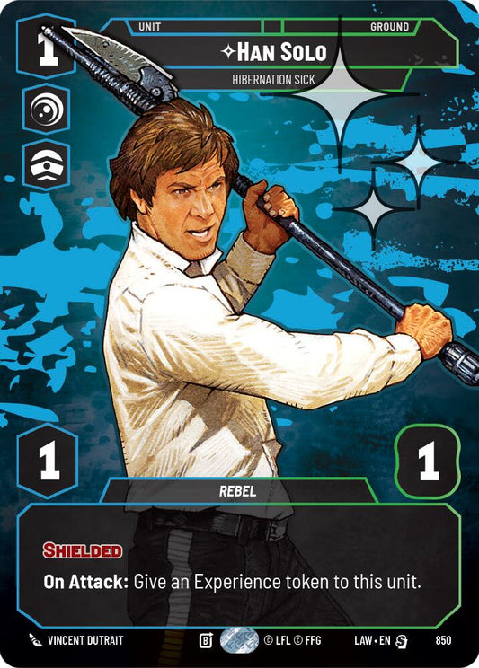 Han Solo - Hibernation Sick (Prestige Foil) [LAW - 850]