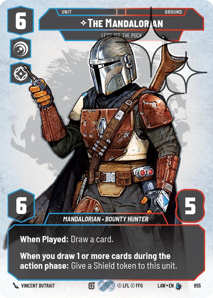 The Mandalorian - Let's See The Puck (Prestige Foil) [LAW - 855]