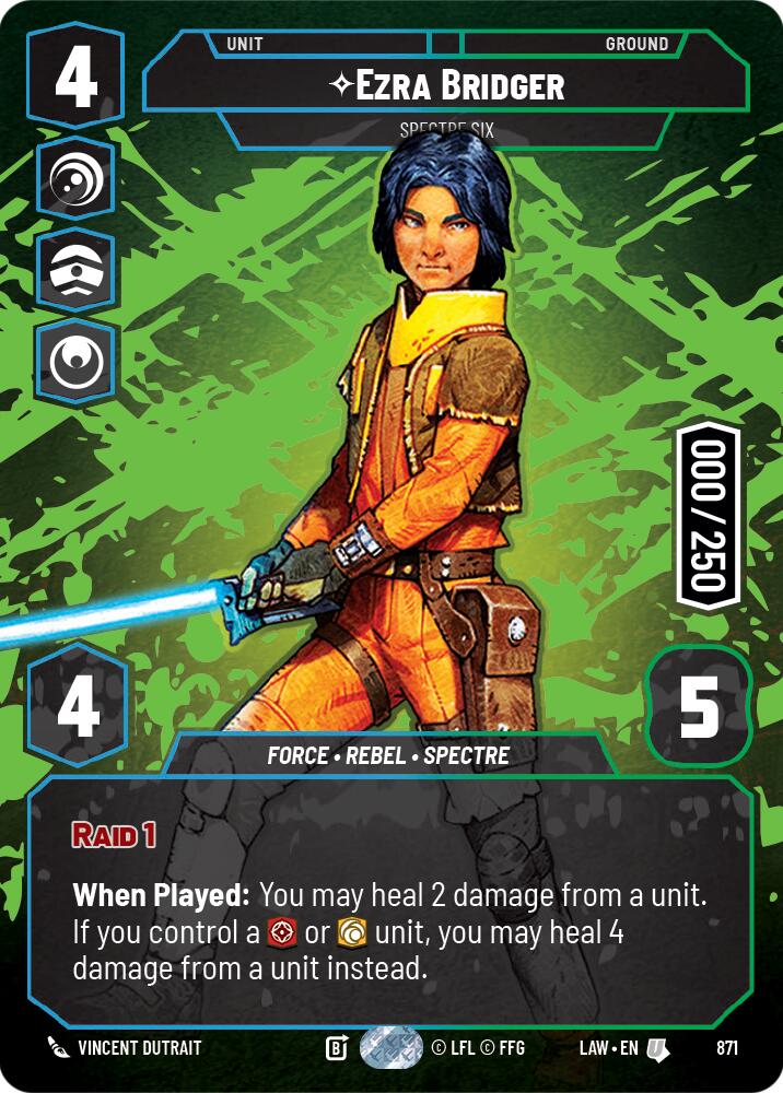 Ezra Bridger - Spectre Six (Serialized) [LAW - 871]