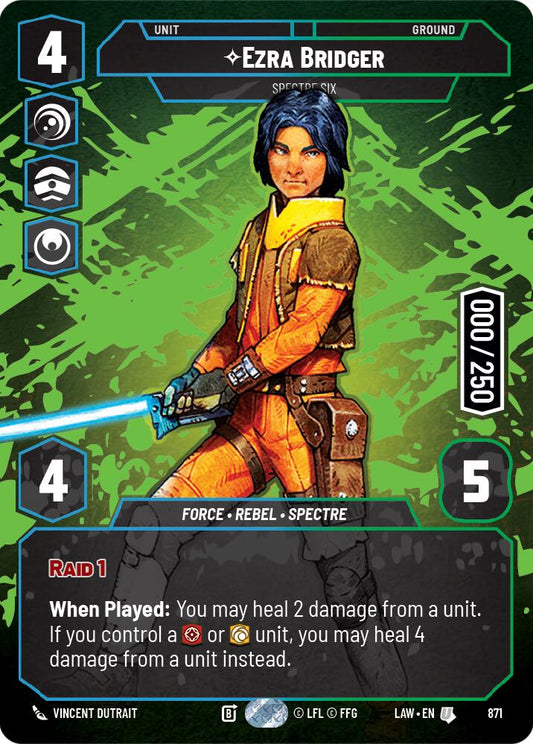 Ezra Bridger - Spectre Six (Serialized) [LAW - 871]