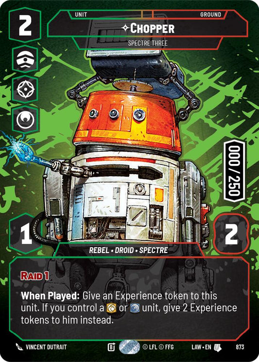 Chopper - Spectre Three (Serialized) [LAW - 873]