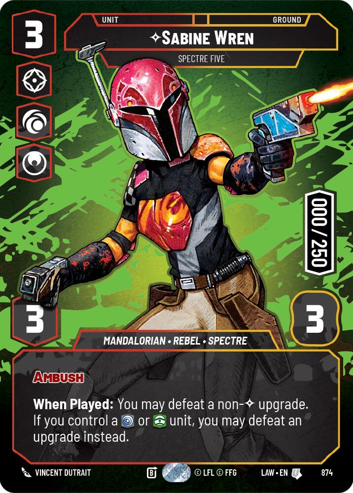 Sabine Wren - Spectre Five (Serialized) [LAW - 874]