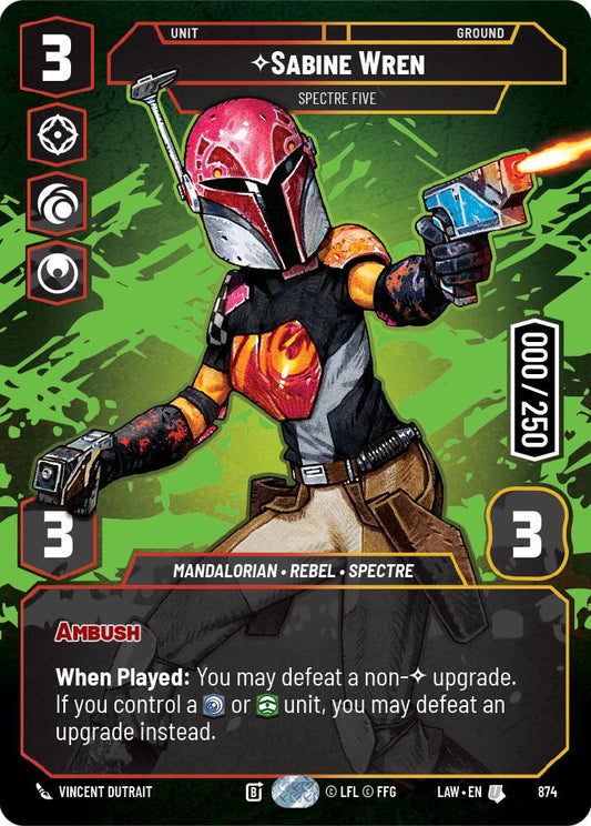 Sabine Wren - Spectre Five (Serialized) [LAW - 874]