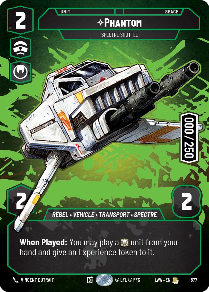 Phantom - Spectre Shuttle (Serialized) [LAW - 877]