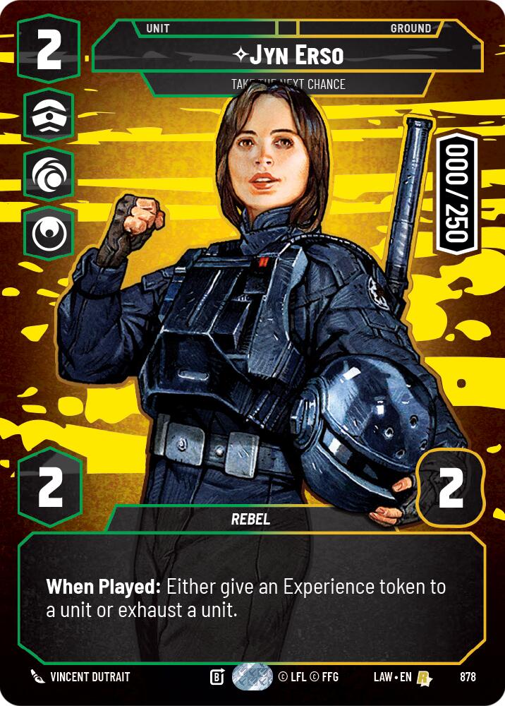 Jyn Erso - Take the Next Chance (Serialized) [LAW - 878]