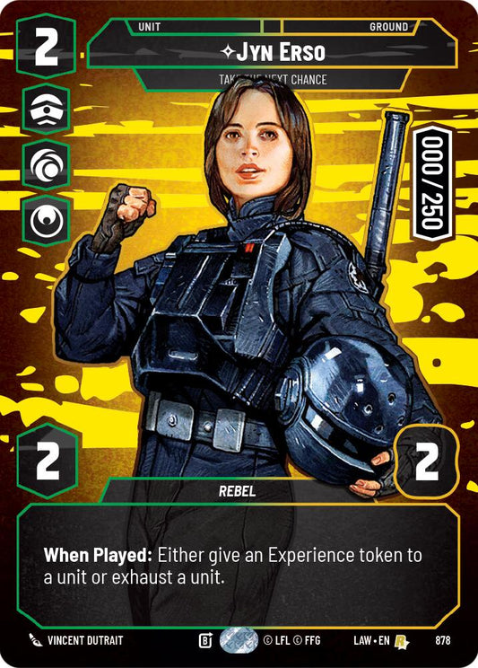 Jyn Erso - Take the Next Chance (Serialized) [LAW - 878]