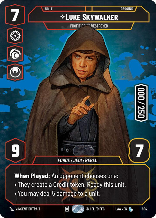 Luke Skywalker - Profit or Be Destroyed (Serialized) [LAW - 884]