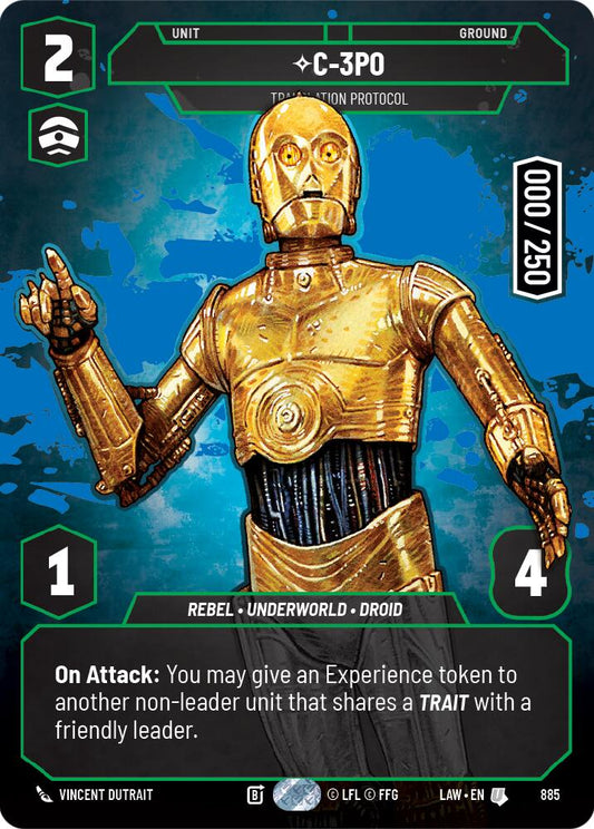 C-3PO - Translation Protocol (Serialized) [LAW - 885]