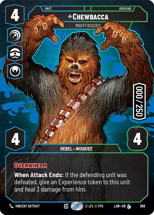 Chewbacca - Mighty Rescuer (Serialized) [LAW - 888]