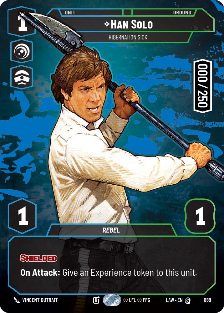 Han Solo - Hibernation Sick (Serialized) [LAW - 889]