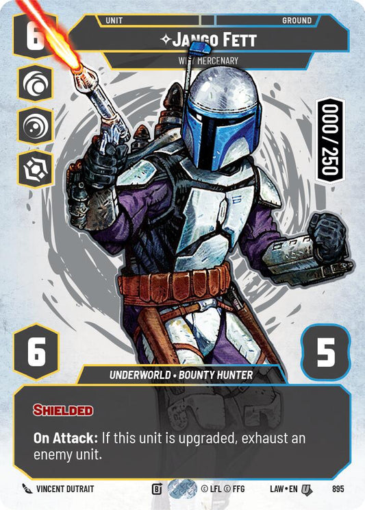 Jango Fett - Wily Mercenary (Serialized) [LAW - 895]