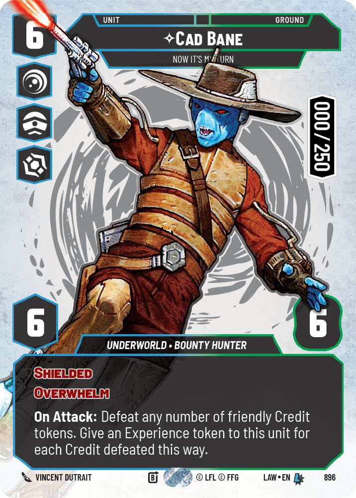 Cad Bane - Now It's My Turn (Serialized) [LAW - 896]