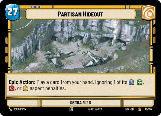 Partisan Hideout // Credit [LAW - 30 // T01]