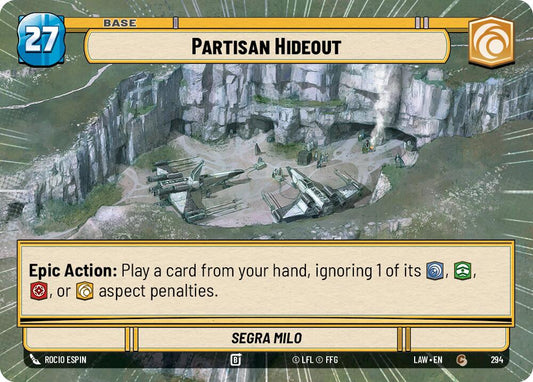 Partisan Hideout // Credit (Hyperspace) [LAW - 294 // T04]