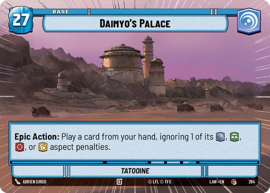 Daimyo's Palace // Shield (Hyperspace) [LAW - 284 // T06]