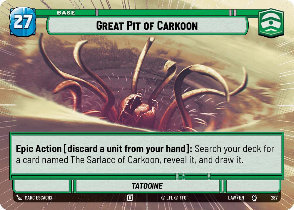 Great Pit of Carkoon (Hyperspace) [LAW - 287]