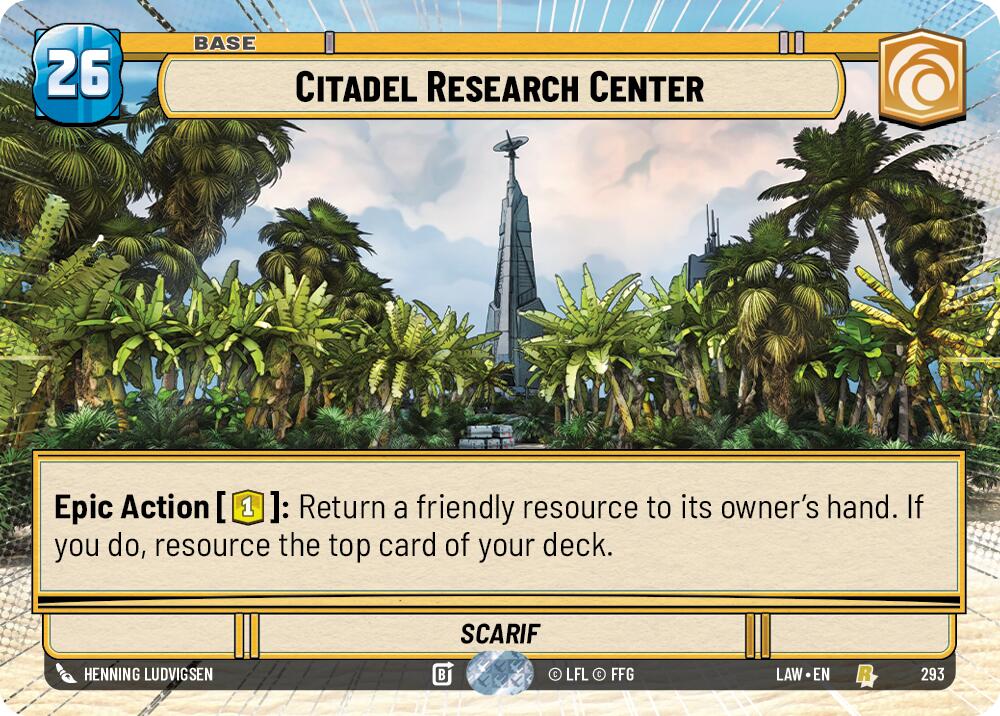 Citadel Research Center (Hyperspace) [LAW - 293]