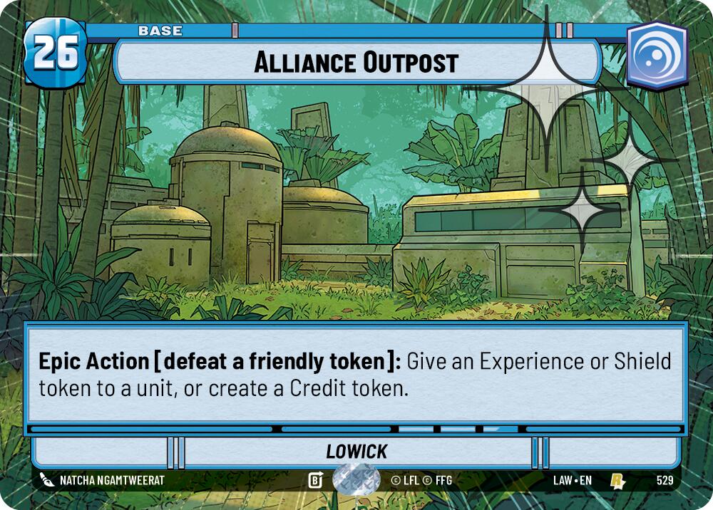 Alliance Outpost (Hyperspace Foil) [LAW - 529]