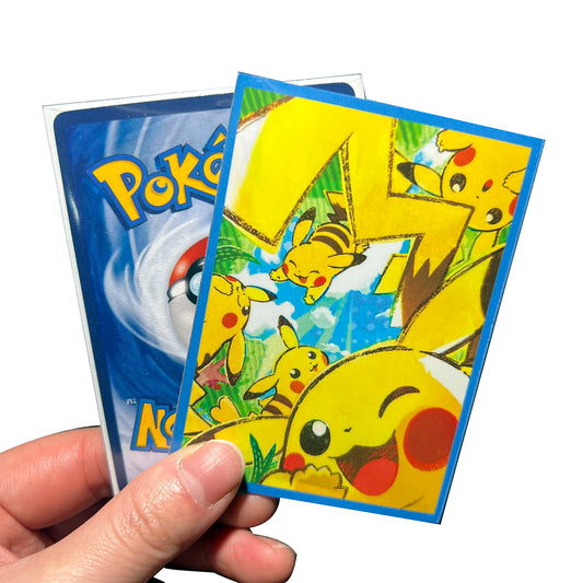 60pcs Pikachu Sleeves for Trading Cards