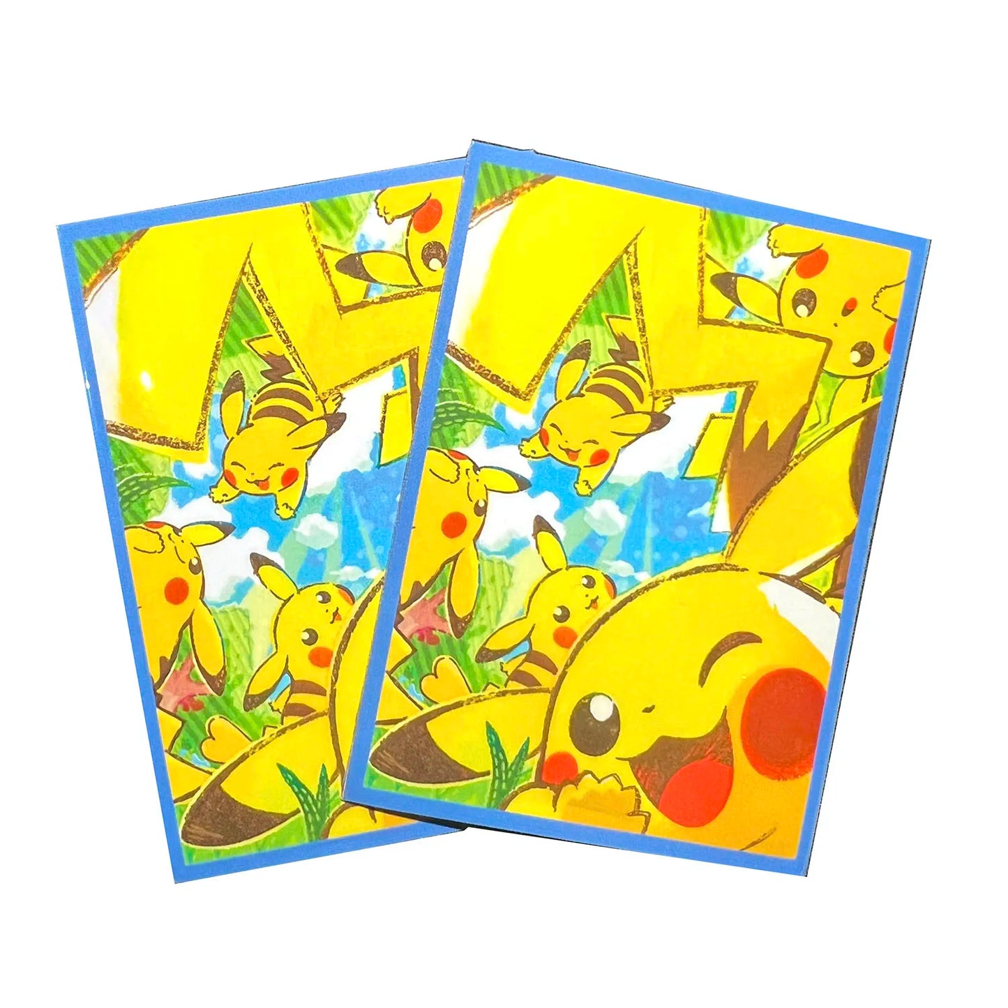 60pcs Pikachu Sleeves for Trading Cards
